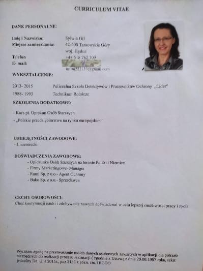 Sylwia Gil (Infini), Okręg Finnmark,Troms,Nordland,Sogn og Fjordane po , Tarnowskie Góry